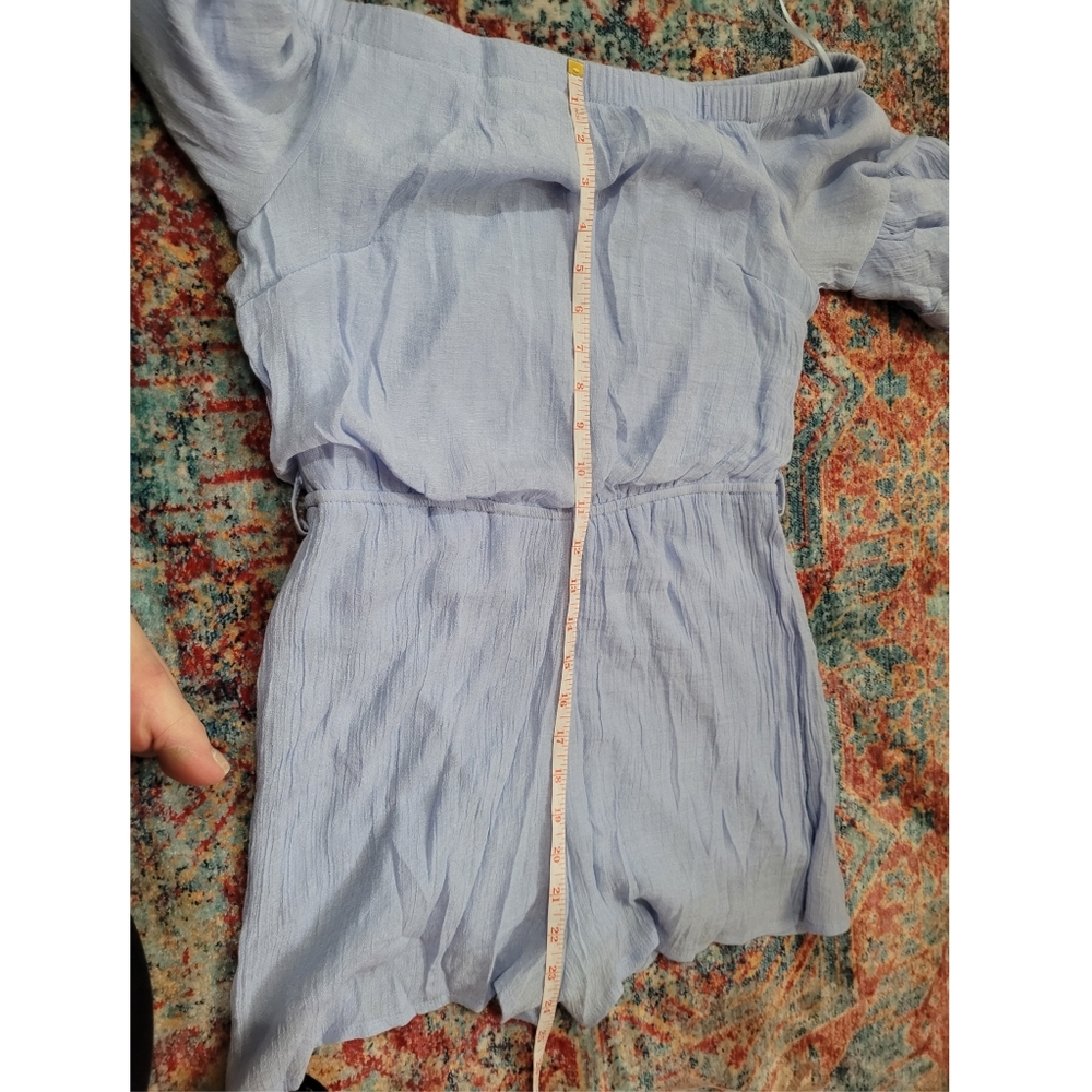 Blue romper, size medium - Picture 10 of 14